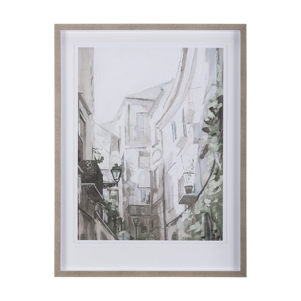 Mercana - The Old Lodge Lane II by Natalia a Framed Art Print Matted under Glass - 14859 view 1
