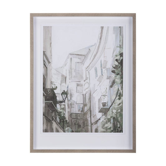 Mercana - The Old Lodge Lane II by Natalia a Framed Art Print Matted under Glass - 14859 view 1