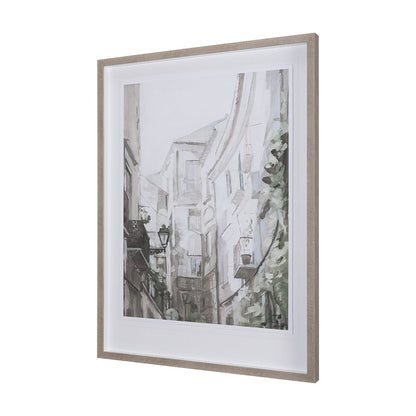 Mercana - The Old Lodge Lane II by Natalia a Framed Art Print Matted under Glass - 14859 view 2