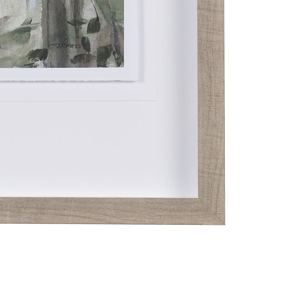 Mercana - The Old Lodge Lane II by Natalia a Framed Art Print Matted under Glass - 14859 view 3