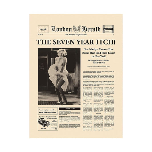 Mercana - The Seven Year Itch by Mercana Studio a Hand Embellished Textured Canvas - 101568-L view 1