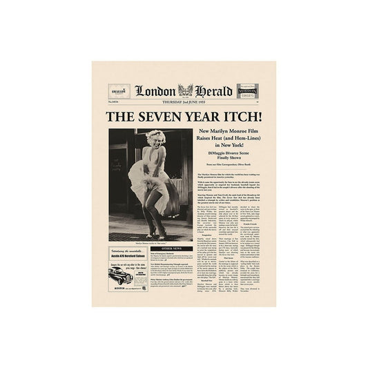 Mercana - The Seven Year Itch by Mercana Studio a Hand Embellished Textured Canvas - 101568-S view 1
