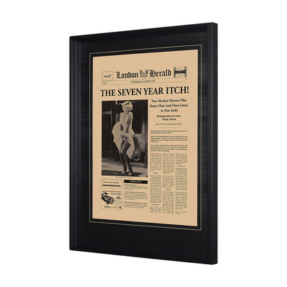 Mercana - The Seven Year Itch by Vintage Collection Hand Embellished Framed Art Photo Matted under Glass - 13200 view 2
