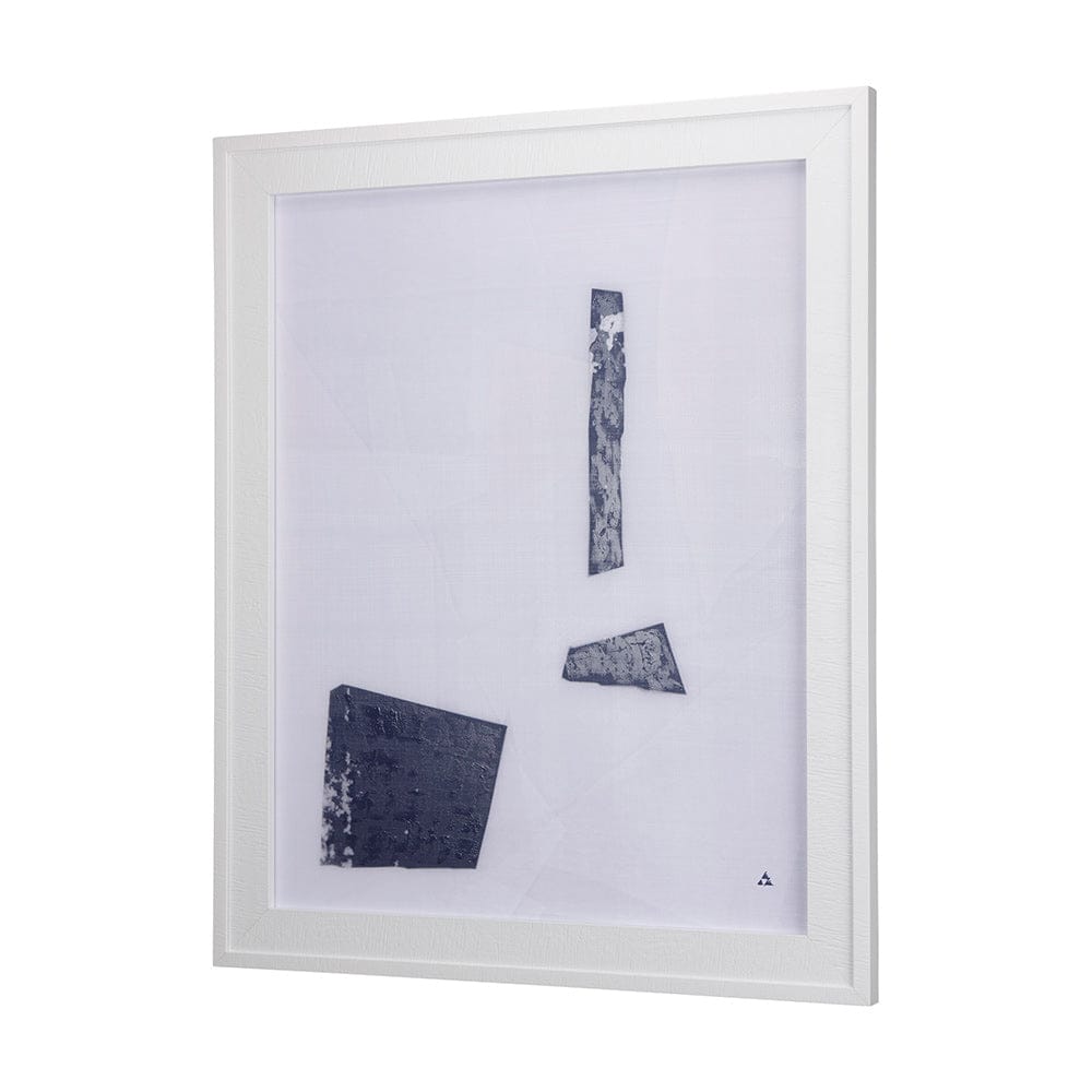 Mercana - The Shapes I by Mercana Studio a Hand Embellished Textured Framed Art Print - 14167 view 2