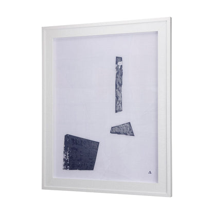 Mercana - The Shapes I by Mercana Studio a Hand Embellished Textured Framed Art Print - 14167 view 2
