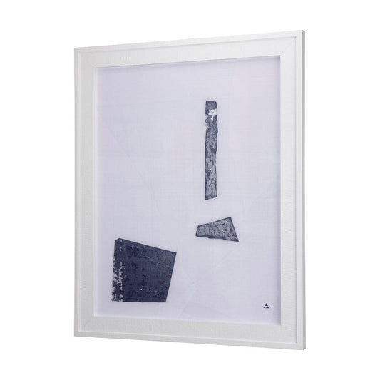 Mercana - The Shapes I by Mercana Studio a Hand Embellished Textured Framed Art Print - 14167 view 2