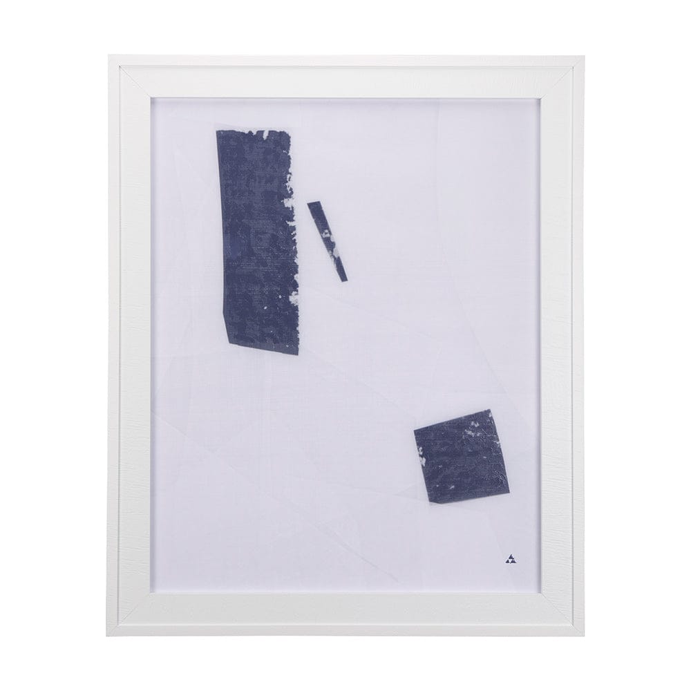 Mercana - The Shapes II by Mercana Studio a Hand Embellished Textured Framed Art Print - 14168 view 1