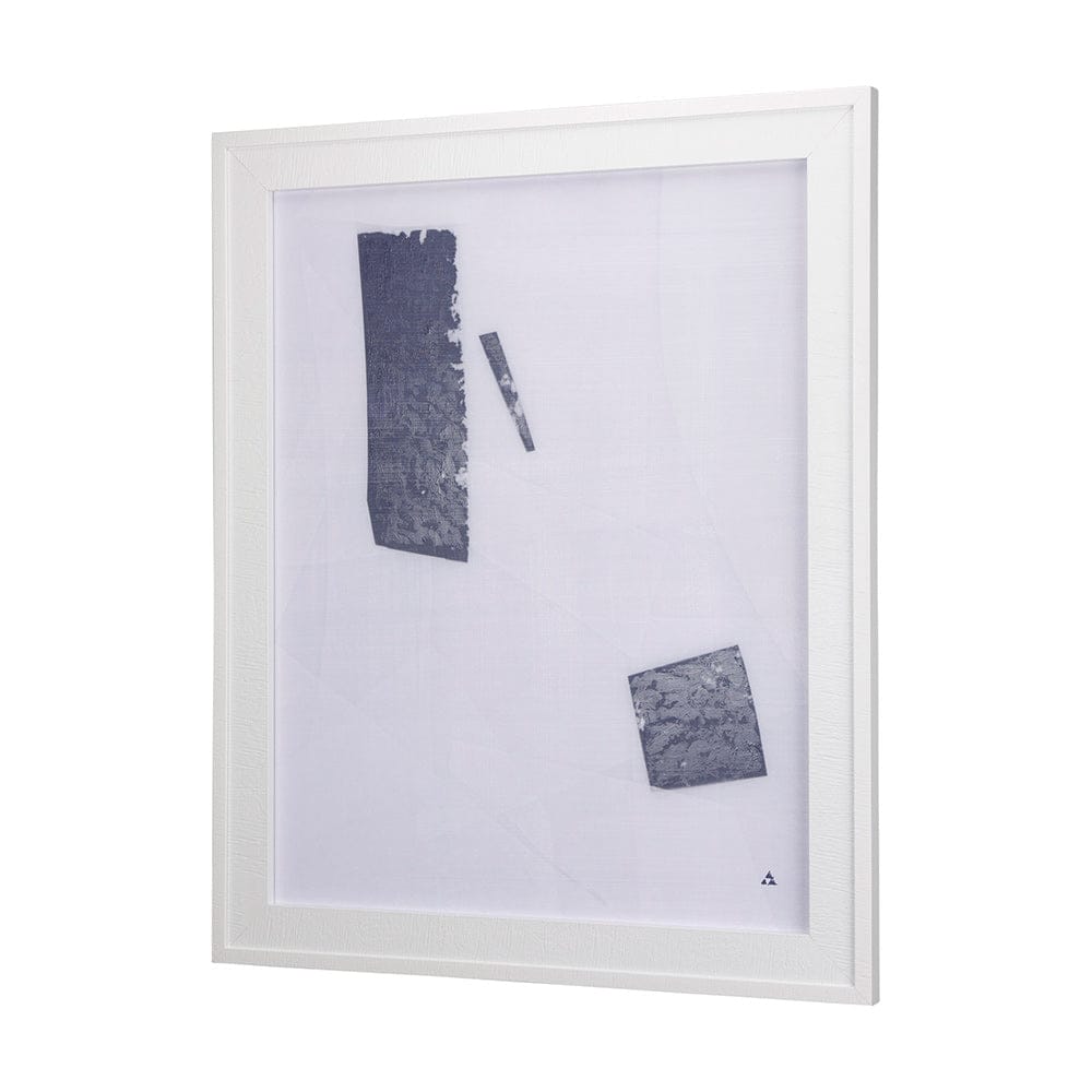 Mercana - The Shapes II by Mercana Studio a Hand Embellished Textured Framed Art Print - 14168 view 2
