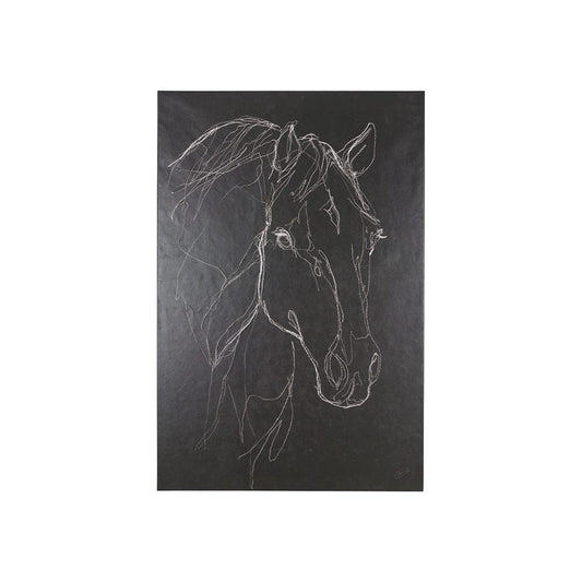 Mercana - Thoroughbred Dark III by Mercana Studio a Hand Embellished Textured Canvas - 102225-S view 1