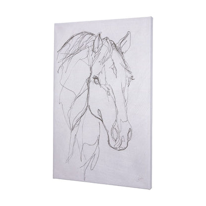 Mercana - Thoroughbred III by Mercana Studio a Hand Embellished Textured Canvas - 102222-L view 2