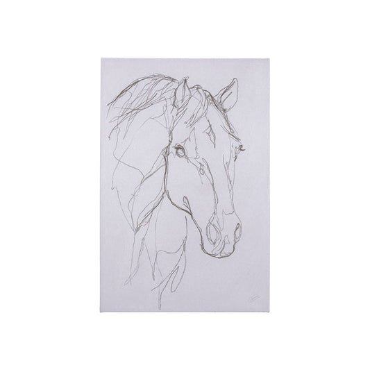 Mercana - Thoroughbred III by Mercana Studio a Hand Embellished Textured Canvas - 102222-S view 1