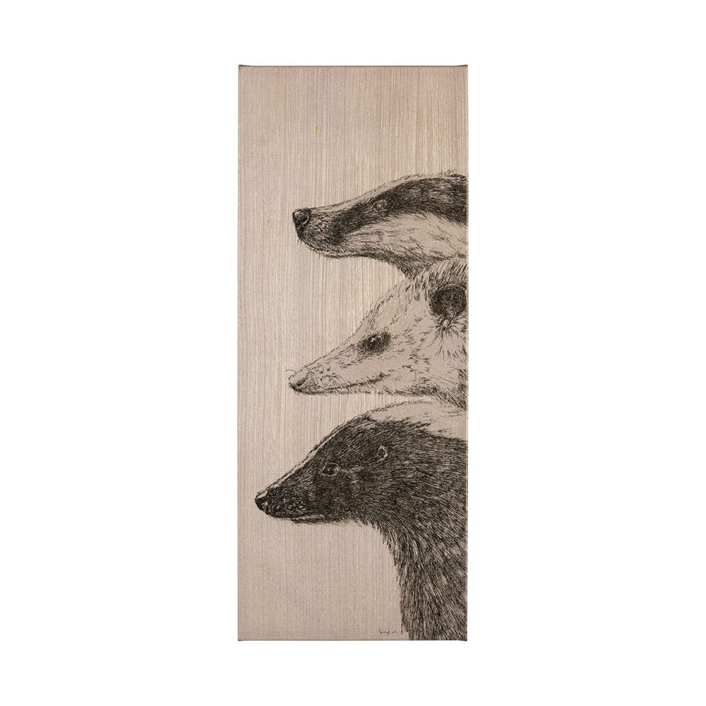 Mercana - Three is a Crowd I by Mercana Studio a Hand Embellished Textured Canvas - 101669-L view 1