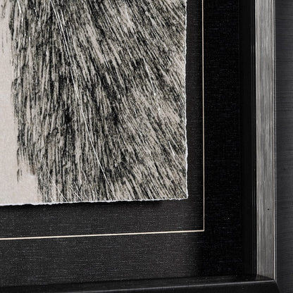 Mercana - Three is a Crowd I by Mercana Studio a Hand Embellished Textured Framed Art Print Matted under Glass - 13268 view 6