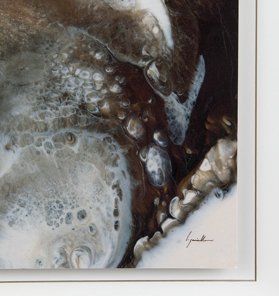 Mercana - Threshold I by Mercana Studio a Hand Embellished Textured Framed Art Print - 12857 view 6