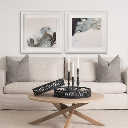 Mercana - Threshold II by Mercana Studio a Hand Embellished Textured Framed Art Print - 12858 view 9
