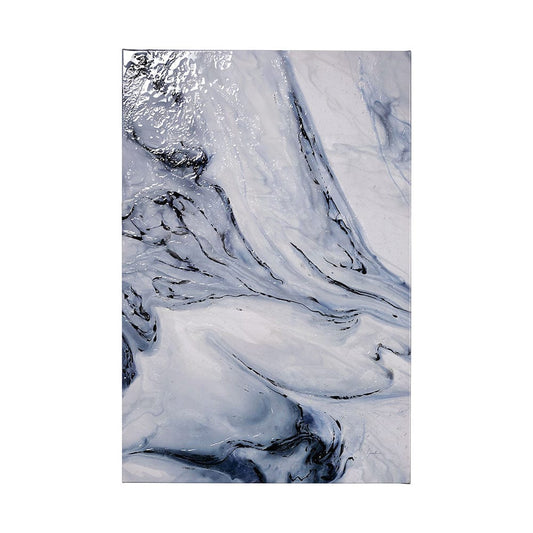 Mercana - Thunderclouds II by Gabrielle Campbell a Hand Embellished Textured Canvas - 101498-L view 1