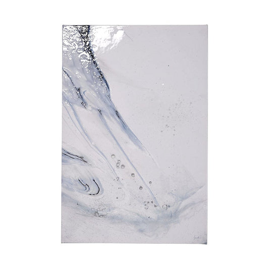Mercana - Thunderclouds III by Gabrielle Campbell a Hand Embellished Textured Canvas - 101499-L view 1