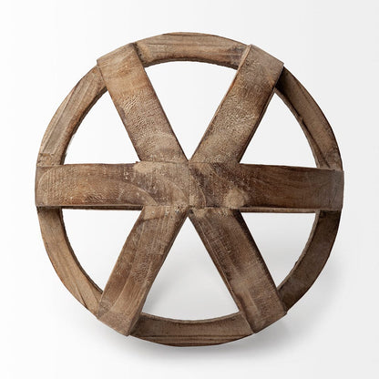 Mercana - Tibik 8L x 8W Natural Wooden Orb - 57767 view 6