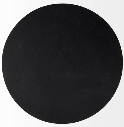 Mercana - Timothy 16.0L x 16.0W X 20.0H Ebony Black Iron Side Table - 69258 view 5