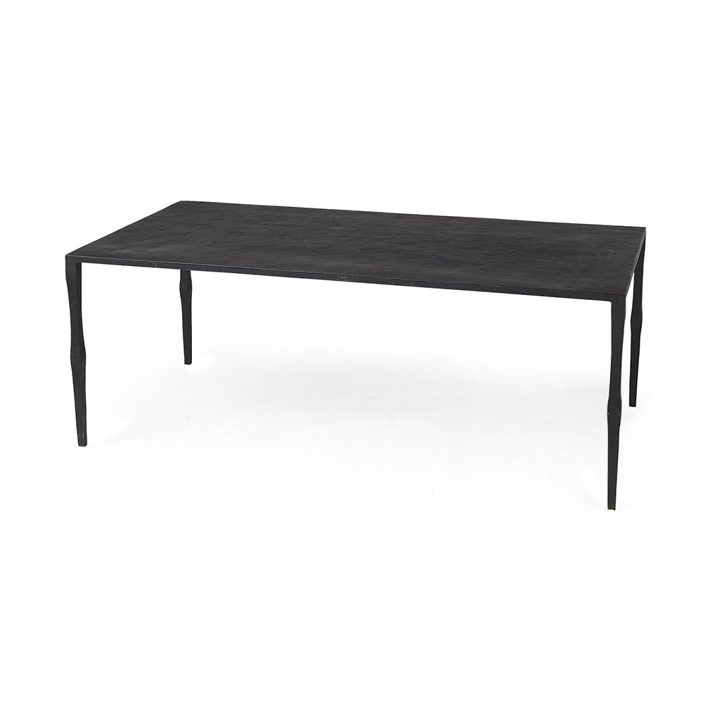 Mercana - Timothy 42.0 X 22.0 X 15.5 Ebony Black Iron Coffee Table - 69256 view 1
