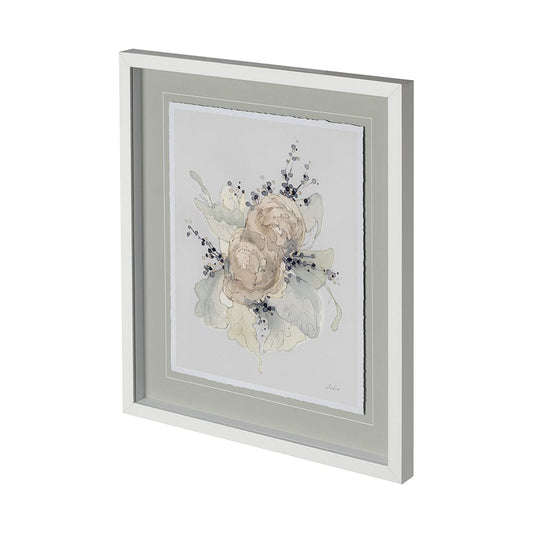 Mercana - Together II by Melody Ducharme a Hand Embellished Textured Framed Art Print Matted under Glass - 12831 view 1