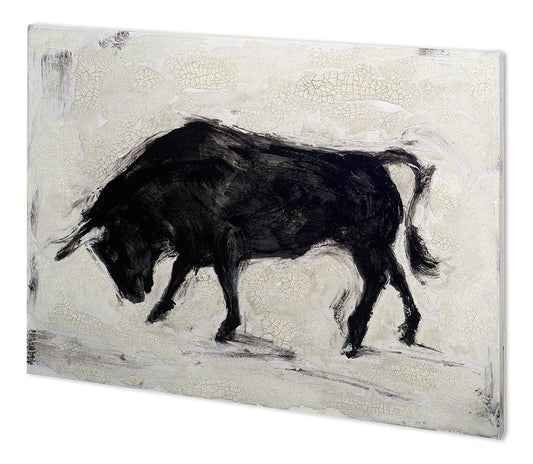 Mercana - Toro I by Ethan Harper a Hand Embellished Textured Canvas - 100868-L view 1