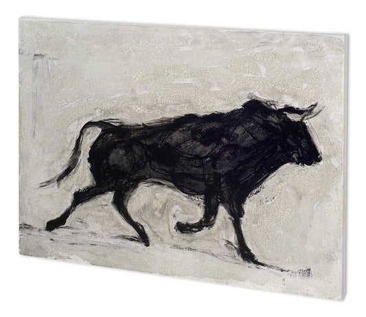 Mercana - Toro II by Ethan Harper a Hand Embellished Textured Canvas - 100869-L view 1