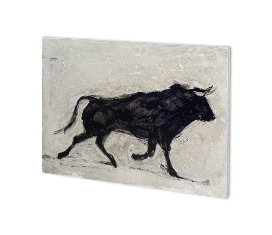 Mercana - Toro II by Ethan Harper a Hand Embellished Textured Canvas - 100869-S view 1