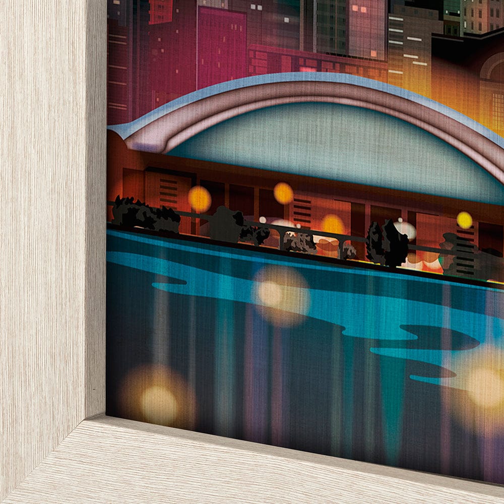 Mercana - Toronto Go Canada L by Mercana Studio a Hand Embellished Decograph Framed Art Print - 13789 view 5