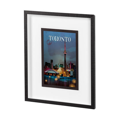 Mercana - Toronto Go Canada M by Mercana Studio a Framed Art Print Matted under Glass - 13779 view 2