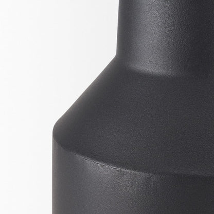 Mercana - Tosca Small Matte Black Metal Vase - 70945 view 4