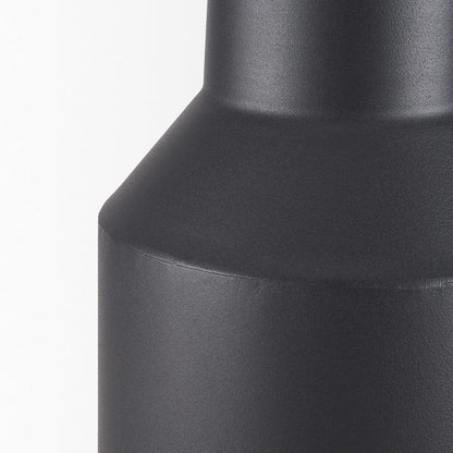 Mercana - Tosca Tall Matte Black Metal Vase - 70947 view 4