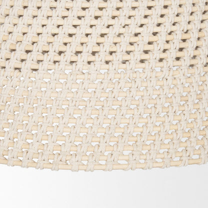 Mercana - Tosha 1-Light Tapered Cotton Rope Drum Pendant - 70917 view 7
