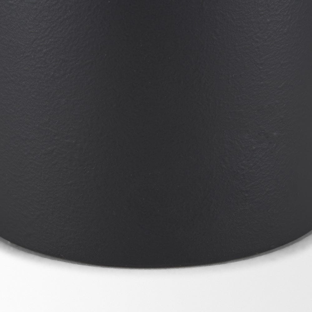 Mercana - Townley Small White w/ Black Ombre Metal Vase - 70953 view 6