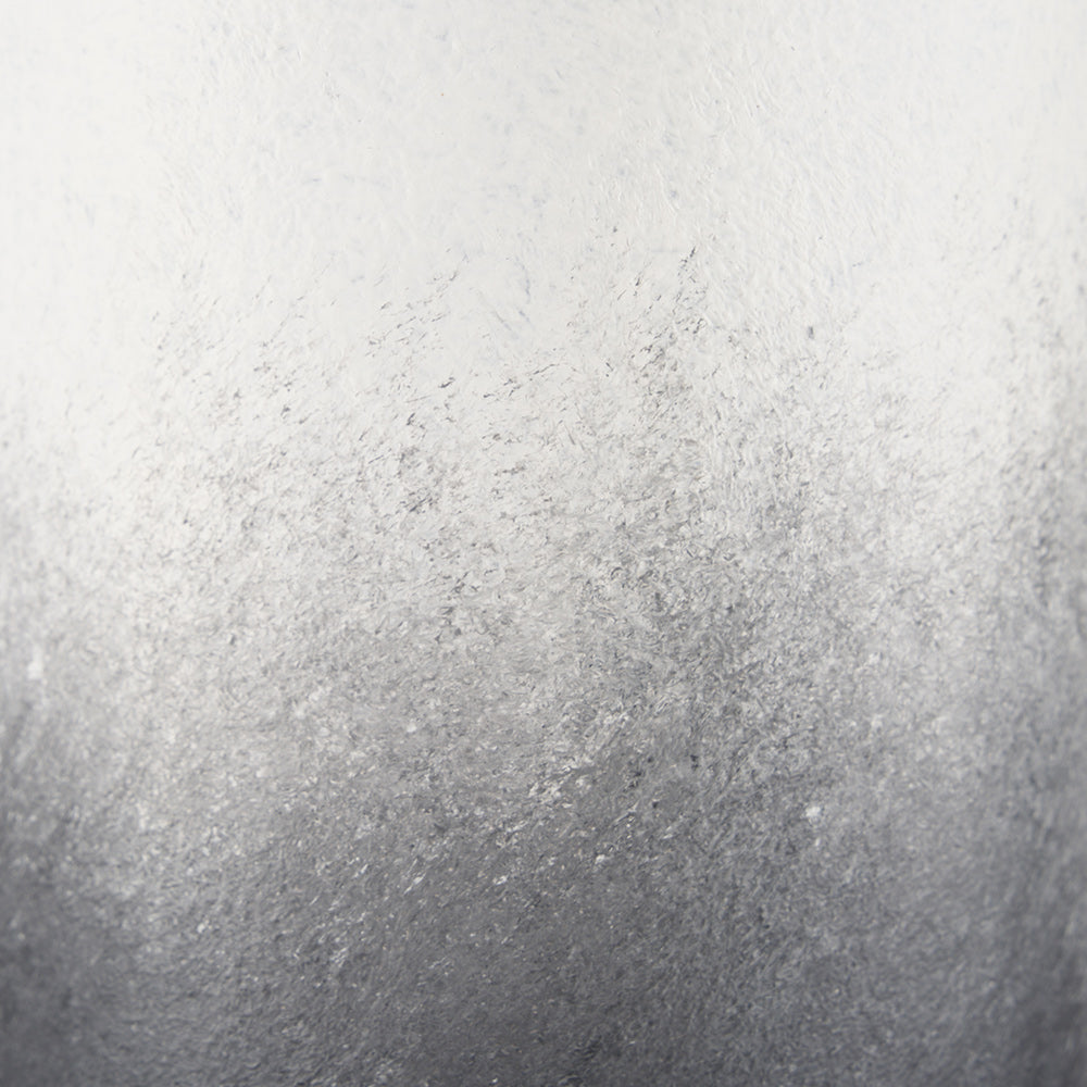 Mercana - Townley Tall White w/ Black Ombre Metal Vase - 70954 view 5