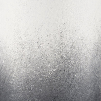 Mercana - Townley Tall White w/ Black Ombre Metal Vase - 70954 view 5