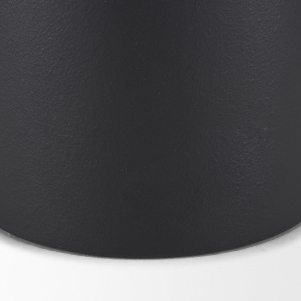 Mercana - Townley Tall White w/ Black Ombre Metal Vase - 70954 view 6