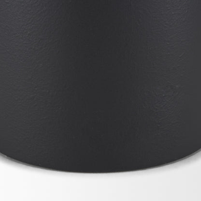 Mercana - Townley Tall White w/ Black Ombre Metal Vase - 70954 view 6