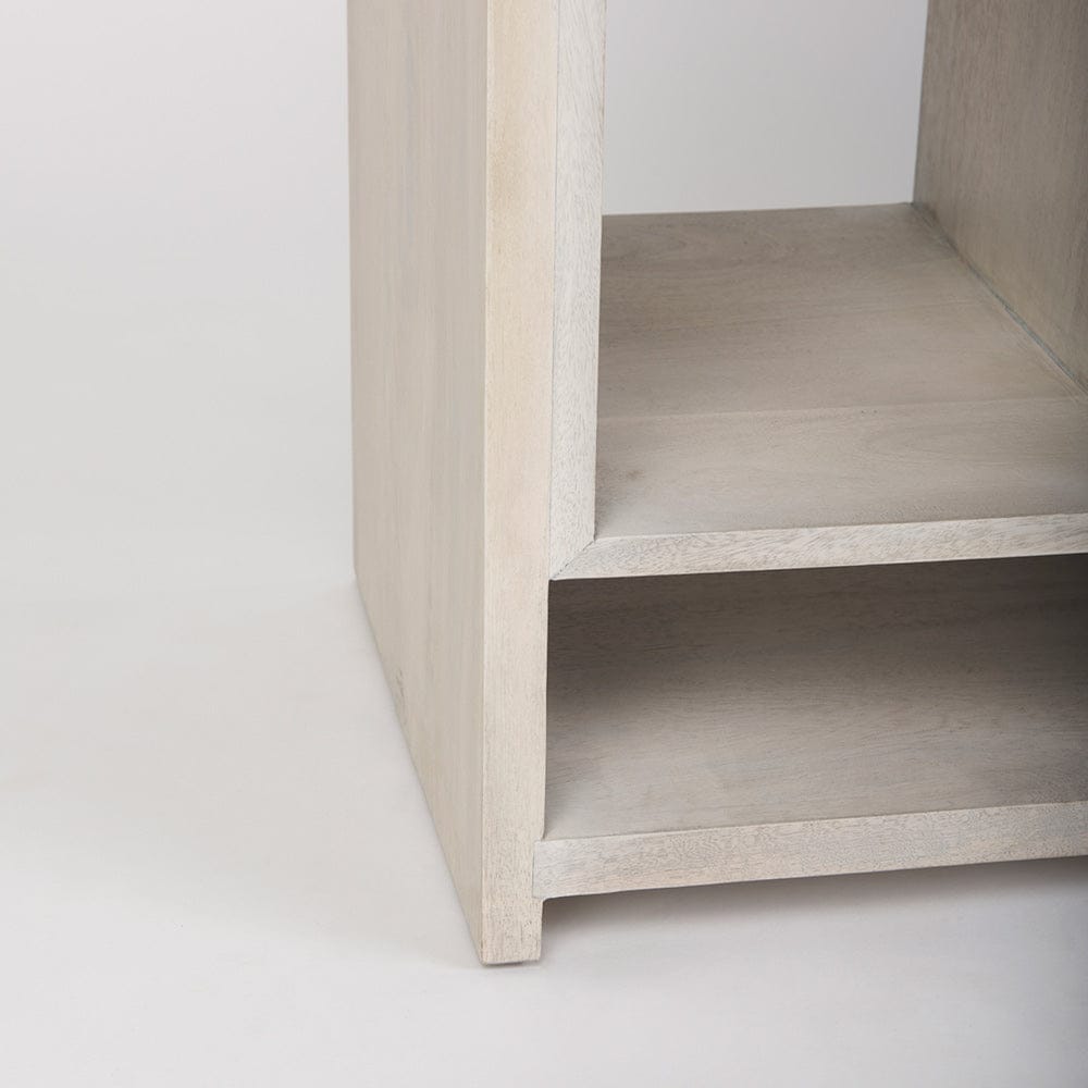Mercana - Traro 47.75L x 16.0W x 92.0H Beige Wooden Compartment Shelving Unit - 69740 view 9
