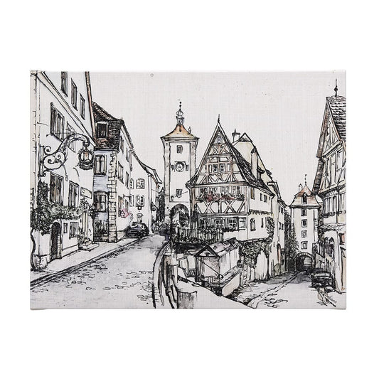 Mercana - Travel memories I by Mercana Studio a Hand Embellished Textured Canvas - 102312-L view 1
