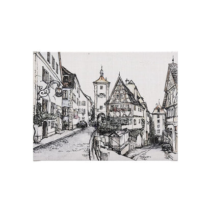 Mercana - Travel memories I by Mercana Studio a Hand Embellished Textured Canvas - 102312-S view 1