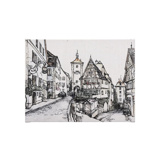 Mercana - Travel memories I by Mercana Studio a Hand Embellished Textured Canvas - 102312-S view 1