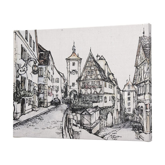 Mercana - Travel memories I by Mercana Studio a Hand Embellished Textured Canvas - 102312-S view 2
