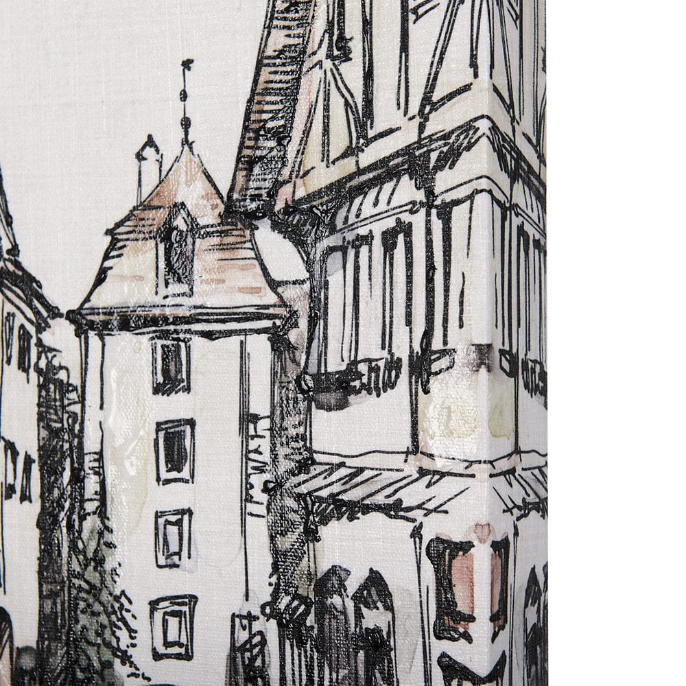 Mercana - Travel memories I by Mercana Studio a Hand Embellished Textured Canvas - 102312-S view 4