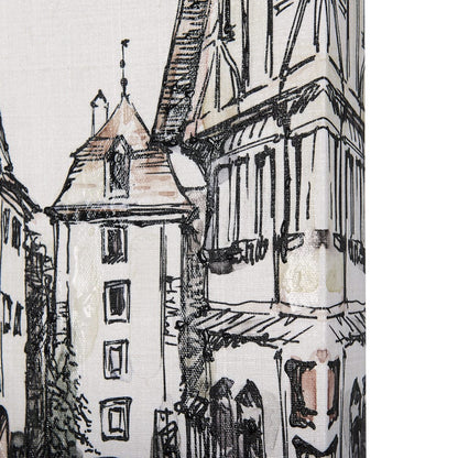 Mercana - Travel memories I by Mercana Studio a Hand Embellished Textured Canvas - 102312-S view 4