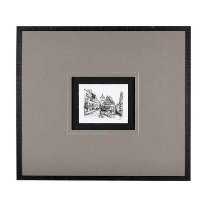 Mercana - Travel memories I by Natalia a Framed Art Print Matted under Glass - 14453 view 1