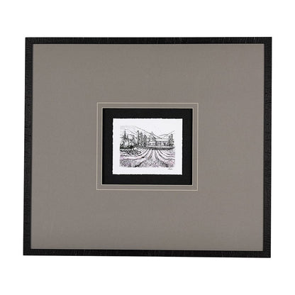 Mercana - Travel memories II by Natalia a Framed Art Print Matted under Glass - 14454 view 1