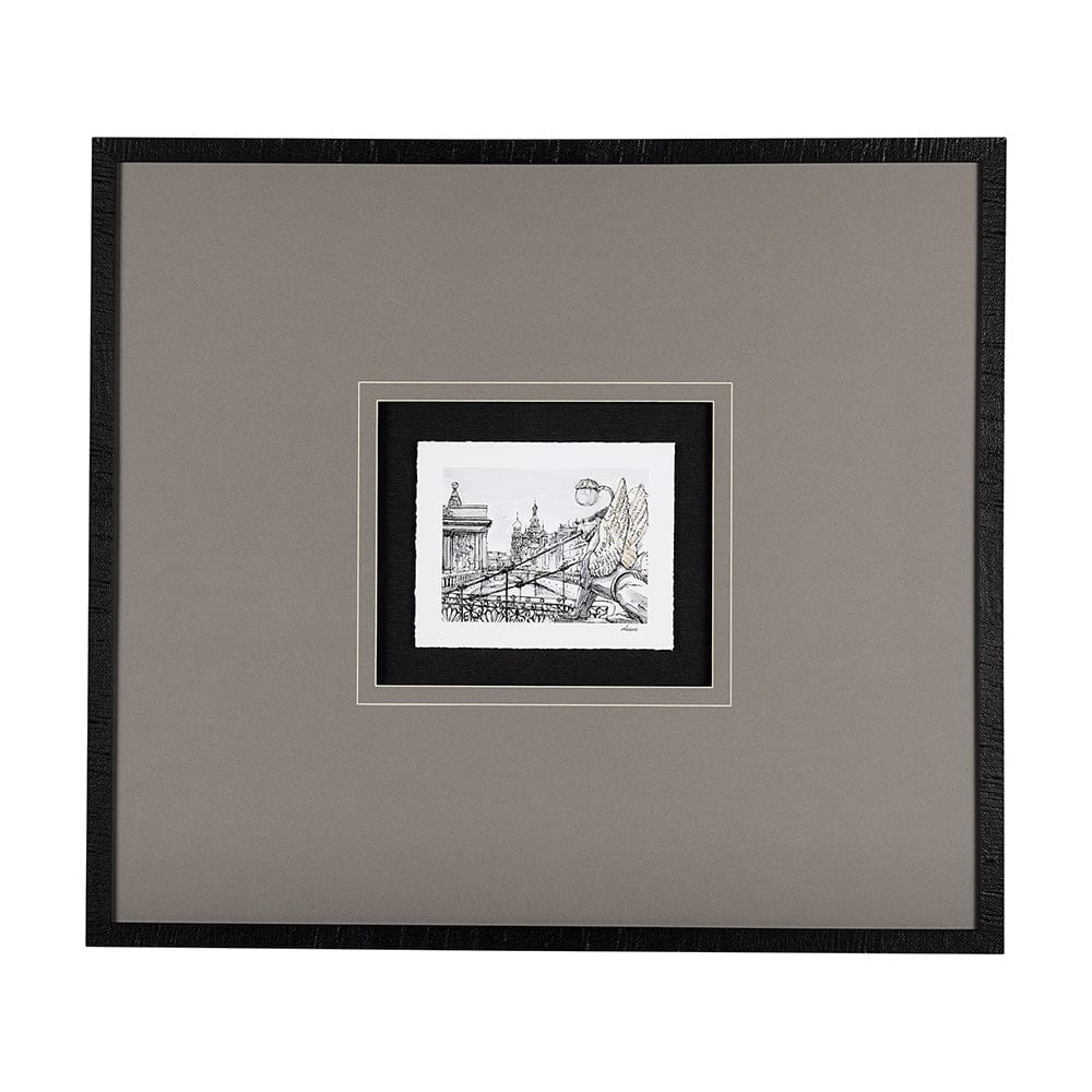 Mercana - Travel memories III by Natalia a Framed Art Print Matted under Glass - 14455 view 1