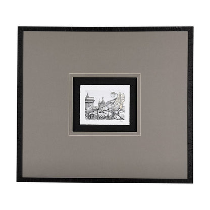 Mercana - Travel memories III by Natalia a Framed Art Print Matted under Glass - 14455 view 1
