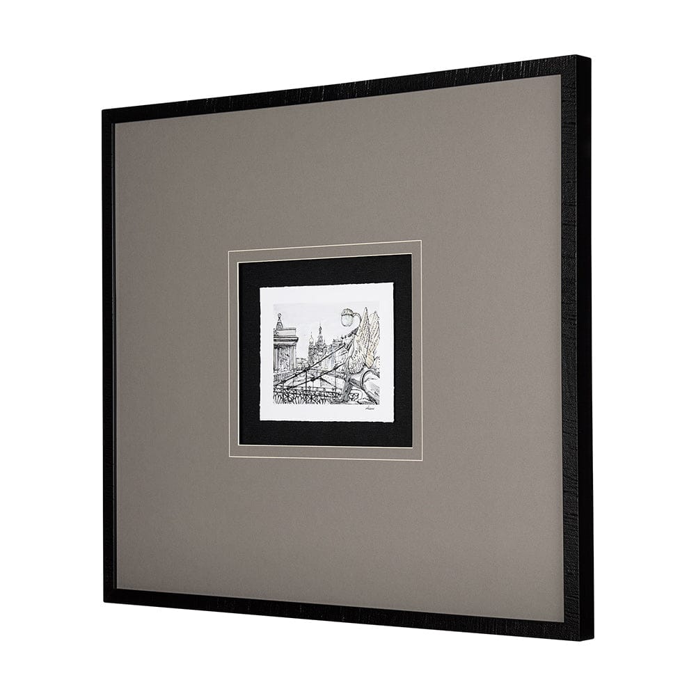 Mercana - Travel memories III by Natalia a Framed Art Print Matted under Glass - 14455 view 2
